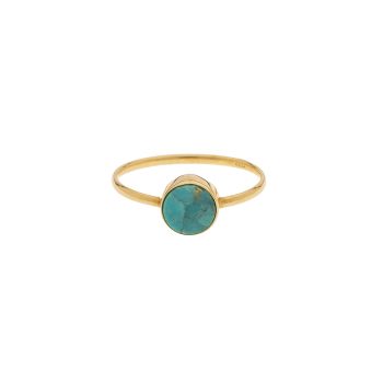 Bague Or 9 carats - Turquoise
